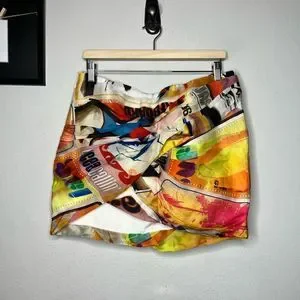 Zimmermann Skirts Zimmermannskirt Silk Wrap Brightside Printed